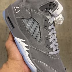 JORDAN 5 WOLF GREY