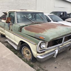 1969 Ford F-100 Sport Custom Car Parts