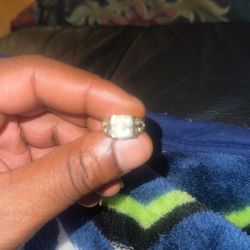 10k Gold C Ring