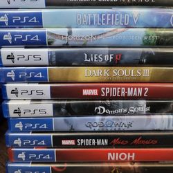 Ps4 And Ps5 Games Bulk Or Individual