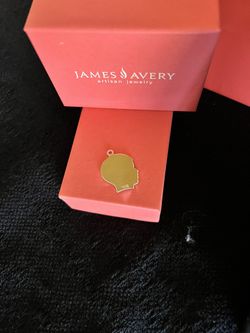 James Avery Boy Silhouette Charm Sterling Silver 