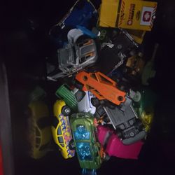 Box Of Toy Cars 