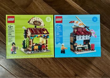 LEGO 40906 and 40907 Limited Edition Building Sets