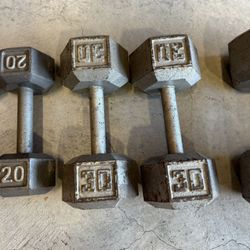 Set of 30lb  Dumbbells 