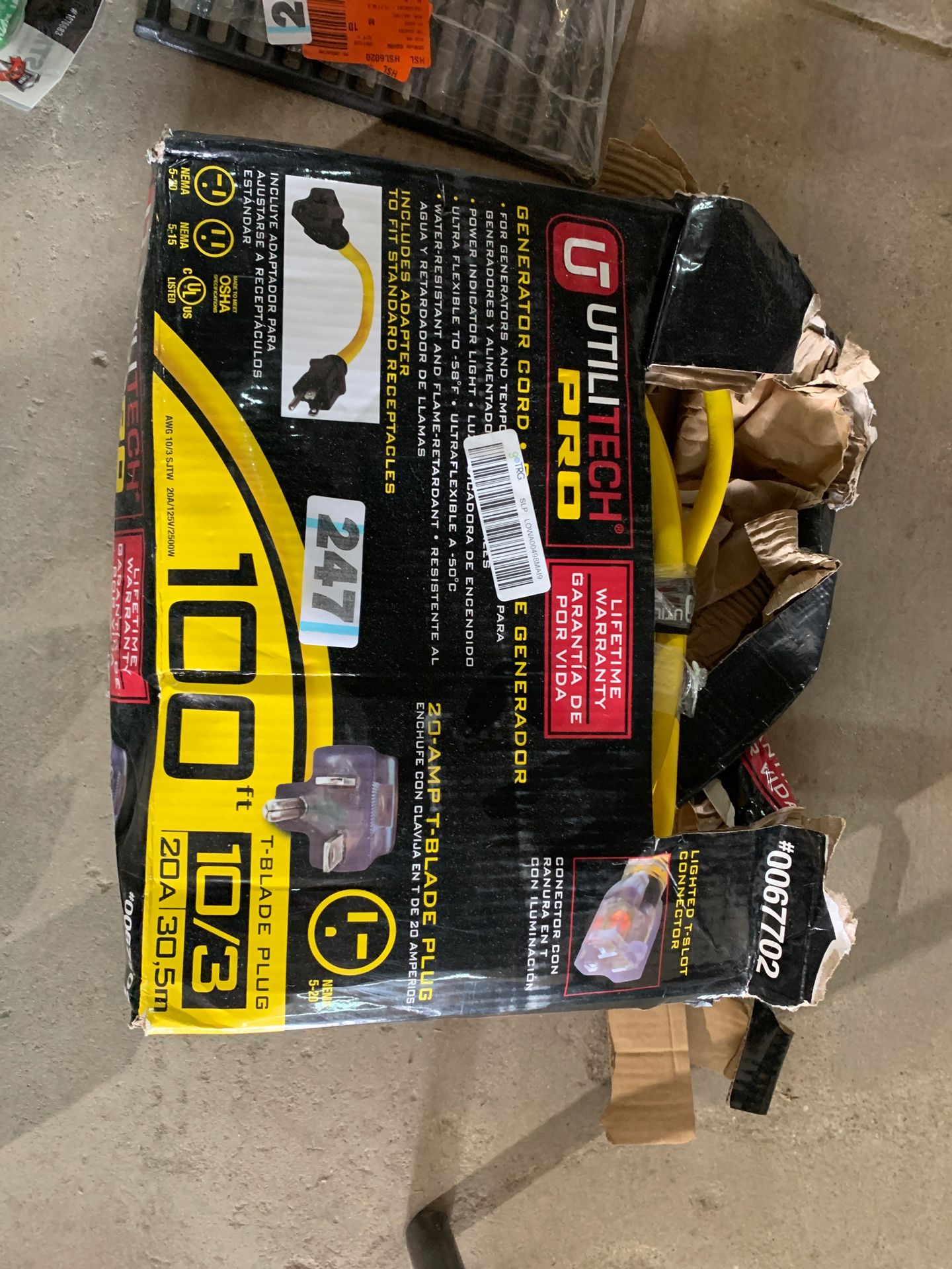 UtilitiTech Pro Generator cord Home & Garden