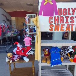 Dog Cat Ugly Christmas Holiday Sweaters Clothing 