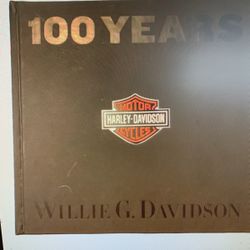 100 Years Of Harley Davidson  By Willie G Davidson   (2002  Hardcover)