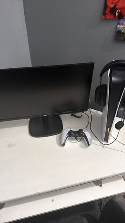 PlayStation 5 Console with DualSense Controller and headset