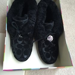 Coach String-up Moccasins