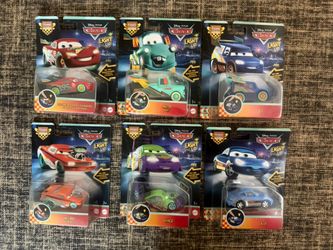Lightening McQueen Light Up Cars Set Of 6