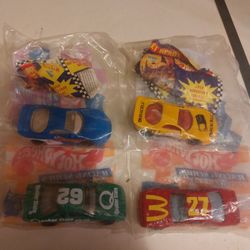 Vintage 1992 McDonalds Happy Meal Hotwheels Cars