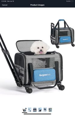 Dog Travel Bag On Wheels