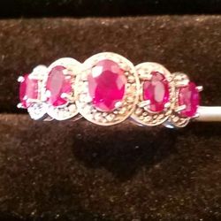 Genuine Ruby Ring
