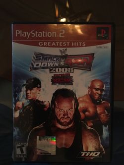 Sony ps2 smack down 2008