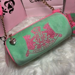 Watermelon juicy couture barrel bag