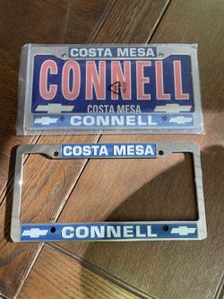 license plate frame