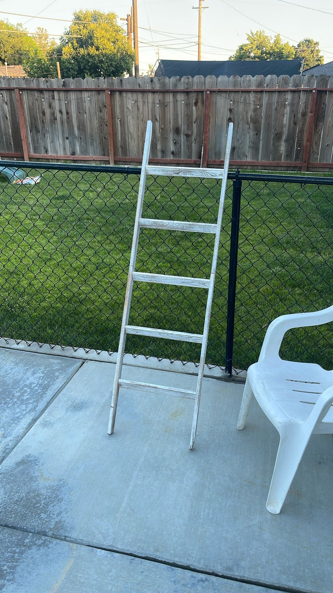 Rustic ladder