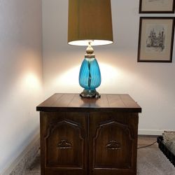 $95 Mid-Century Square End Table From The Early 1970S. Excellent Condition.