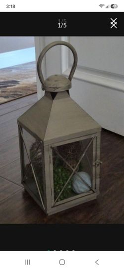 Lantern grey Pier1