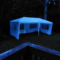 Enclosed Shelter Event Party Big 10x20 Tent New 👑 150 each only 4 more left New. Strong. Stabilized.  With removable sidewalls windows. Enclosed Big