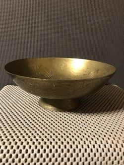 Antique Chinese Brass Bowl