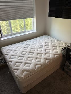 FREE DOUBLE MATTRESS AND BOX SPRING - PICKUP TODAY ONLY