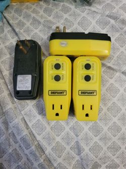 4 gfi plug adaptors