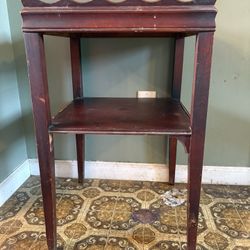 Antique Table, A Little Wobbly