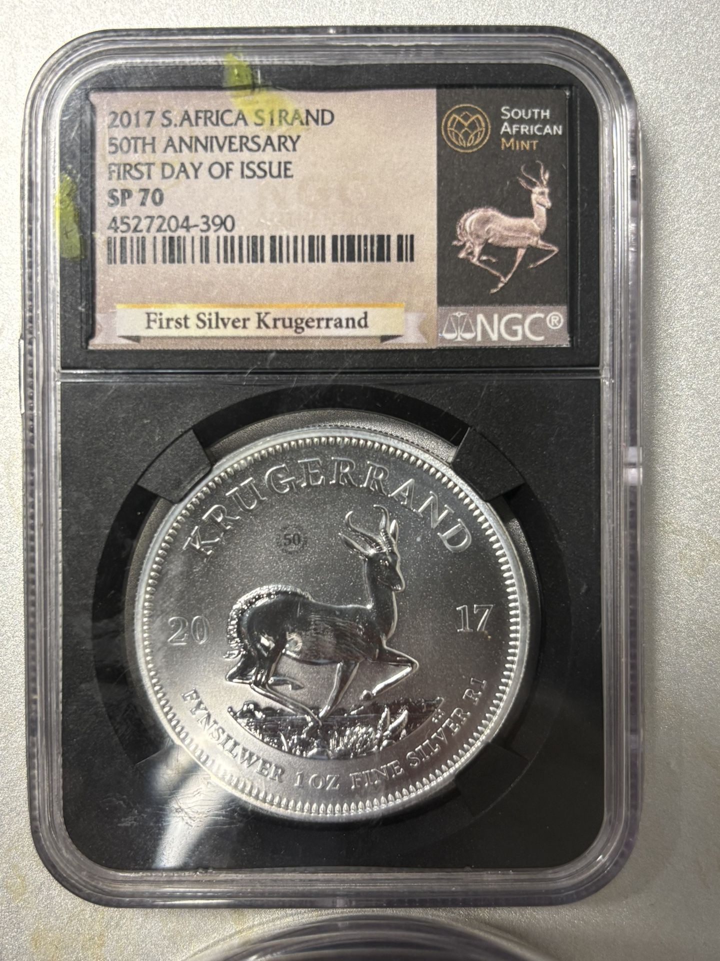 2017  Proof 50 Year Anniversary Krugerrand