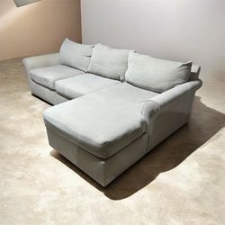 2023 Mushroom Gray Plush Modular Sectional Cloud Sofa by Ashley Furniture