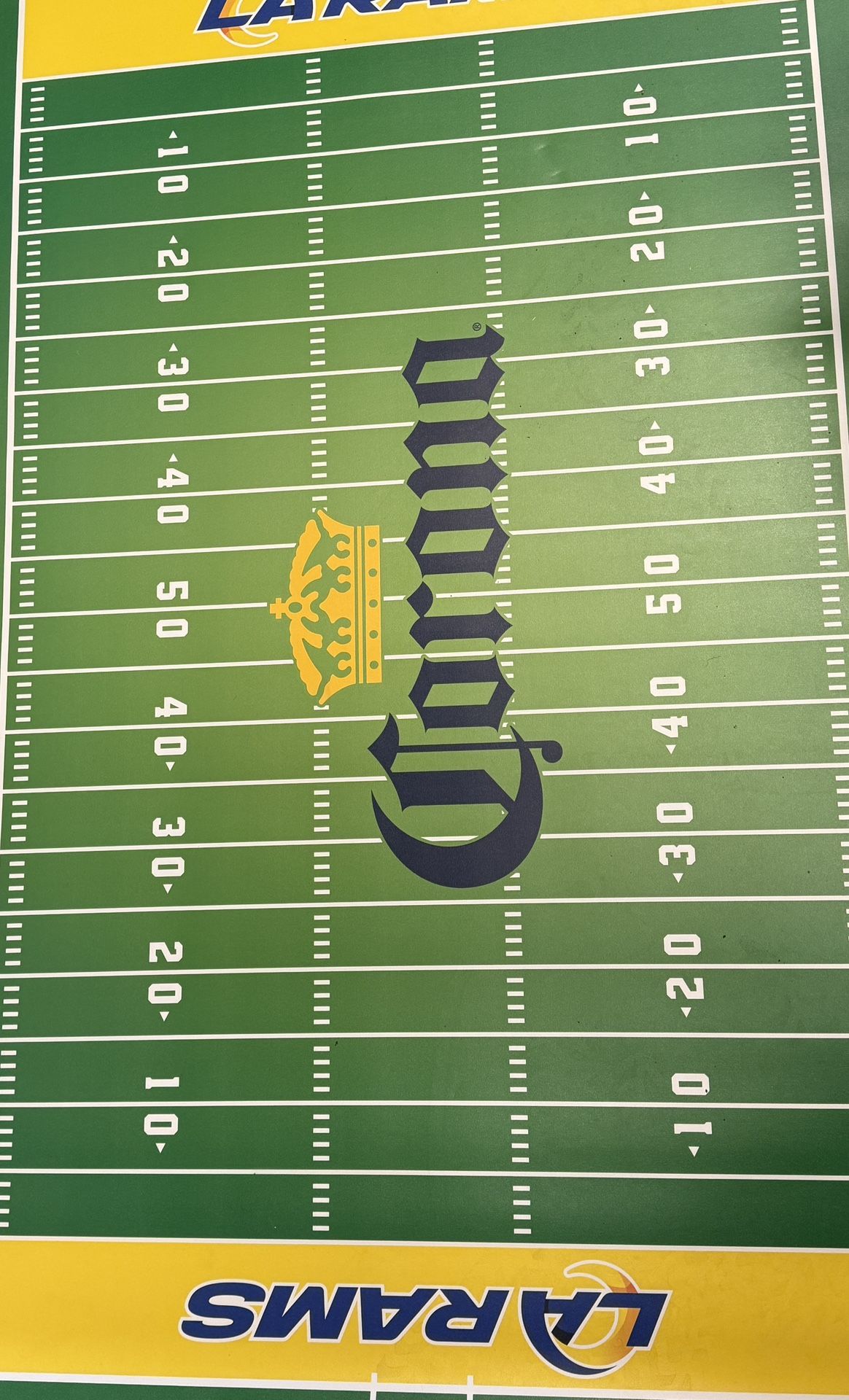 4’ X 3’ Corona X LA RAMS NFL Floor Mat