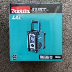 Makita Bluetooth Speaker, Radio 18V Cordless LTX (Brand New, Sealed)