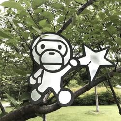 BAPE X MILO MIRROR NEW