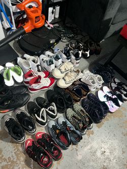 A lot of shoes