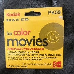 Vintage Kodak Mailer Movies PK59