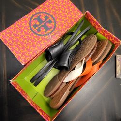 Tory Burch Sandals (3 Pair Together) 