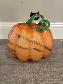 Halloween Ceramic Pumpkin