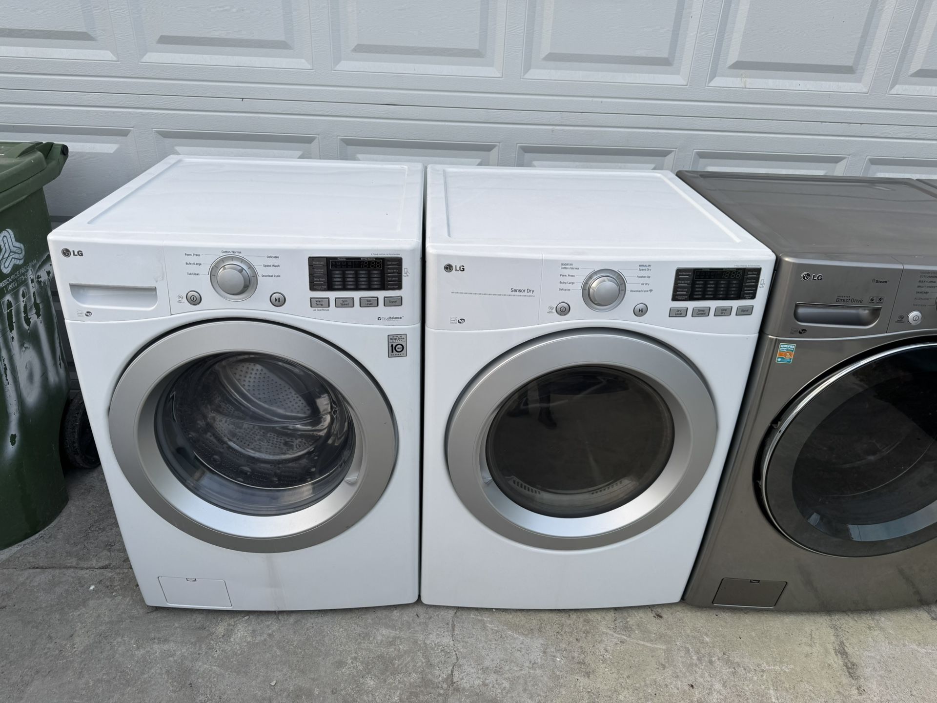 Washer And Dryer LG 