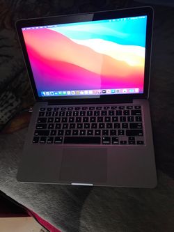 for part or replace new battery 13” MacBook Pro retina 256gb SSD 8gb Ram year 2014 very nice condition