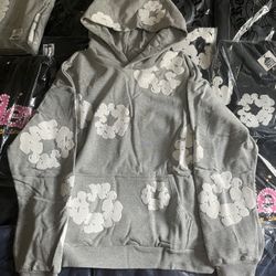 Denim Tears Hoodie Gray 