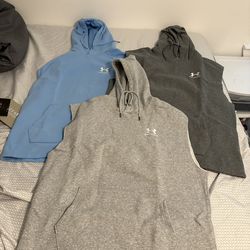 Under Armour (XL) Hoodies- 3 for $30