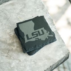 LSU Coasters (set of 6)
