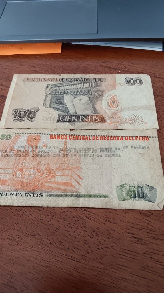 Peruvian Banknotes