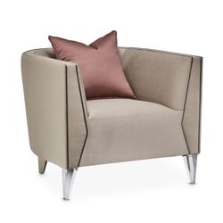 Linea Silver Mist/Metallic Matching Chair