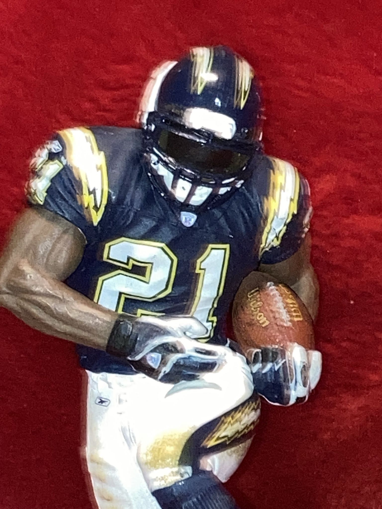 Mcfarlane and 6inch a Figure and Preowned a Ladainian Tomlinson