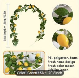 Lemon Vines, Lemon Garland