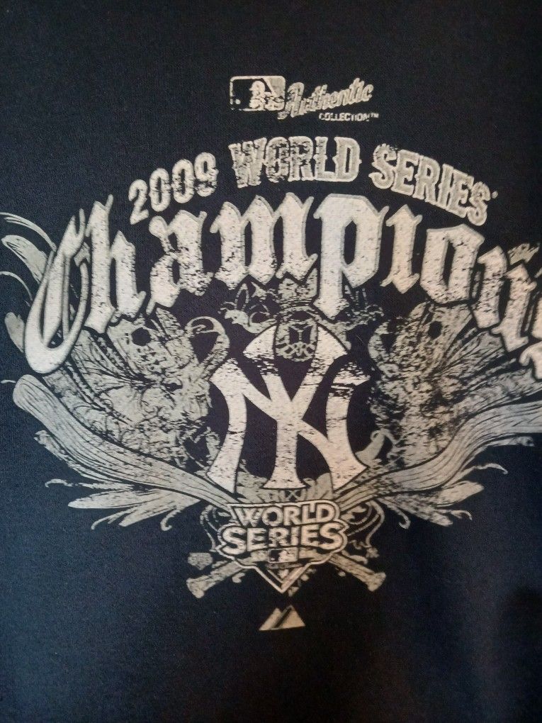 New York Yankees 2009 Champions Hooded Sweatshirt Size 3XL