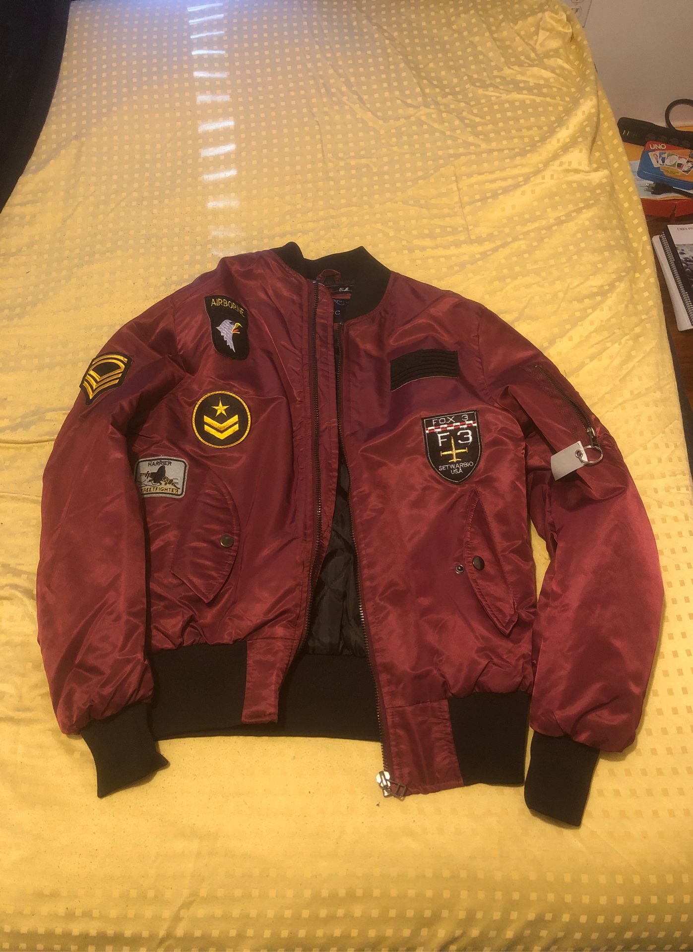 Bomber jacket size small