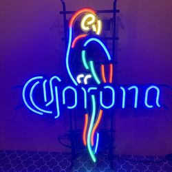 Corona Parrot Neon Sign