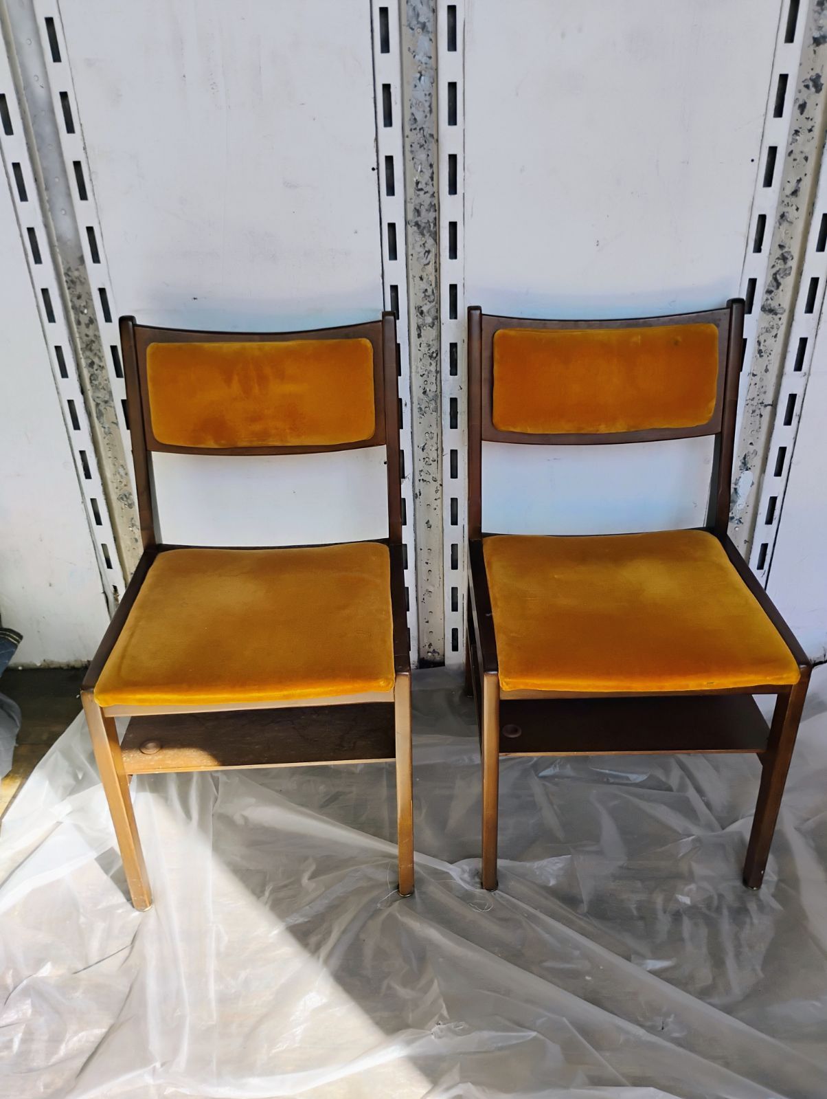 Set of “18” 1950s Danish Teak “Boomerang “ Dining Chairs